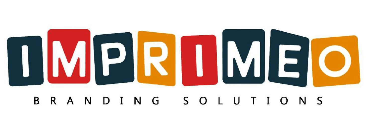 official logo for Imprimeo Branding Solutions